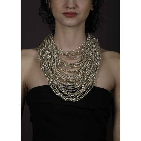 Vintage Glass Bead Necklace