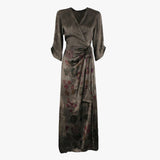 Hand Painted Silk Dress