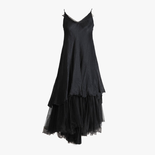 Silk and Tulle Dress