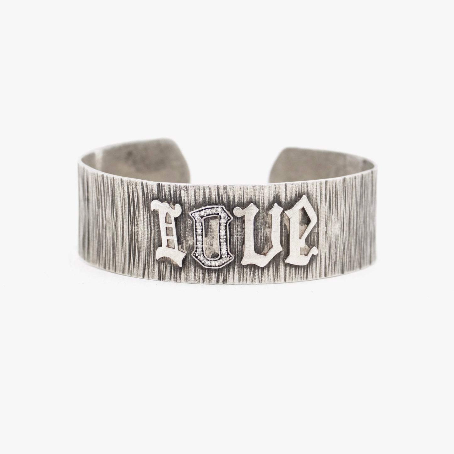 Irit Design Sterling Silver Love Cuff