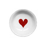Astier de Villatte Small Red Heart Dish