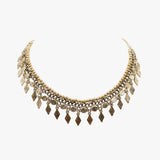 Vintage Bronze Chainmail Necklace