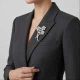 Vintage 1940-50's Flower Bouquet Brooch