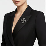 Vintage Weiss Maltese Cross Brooch