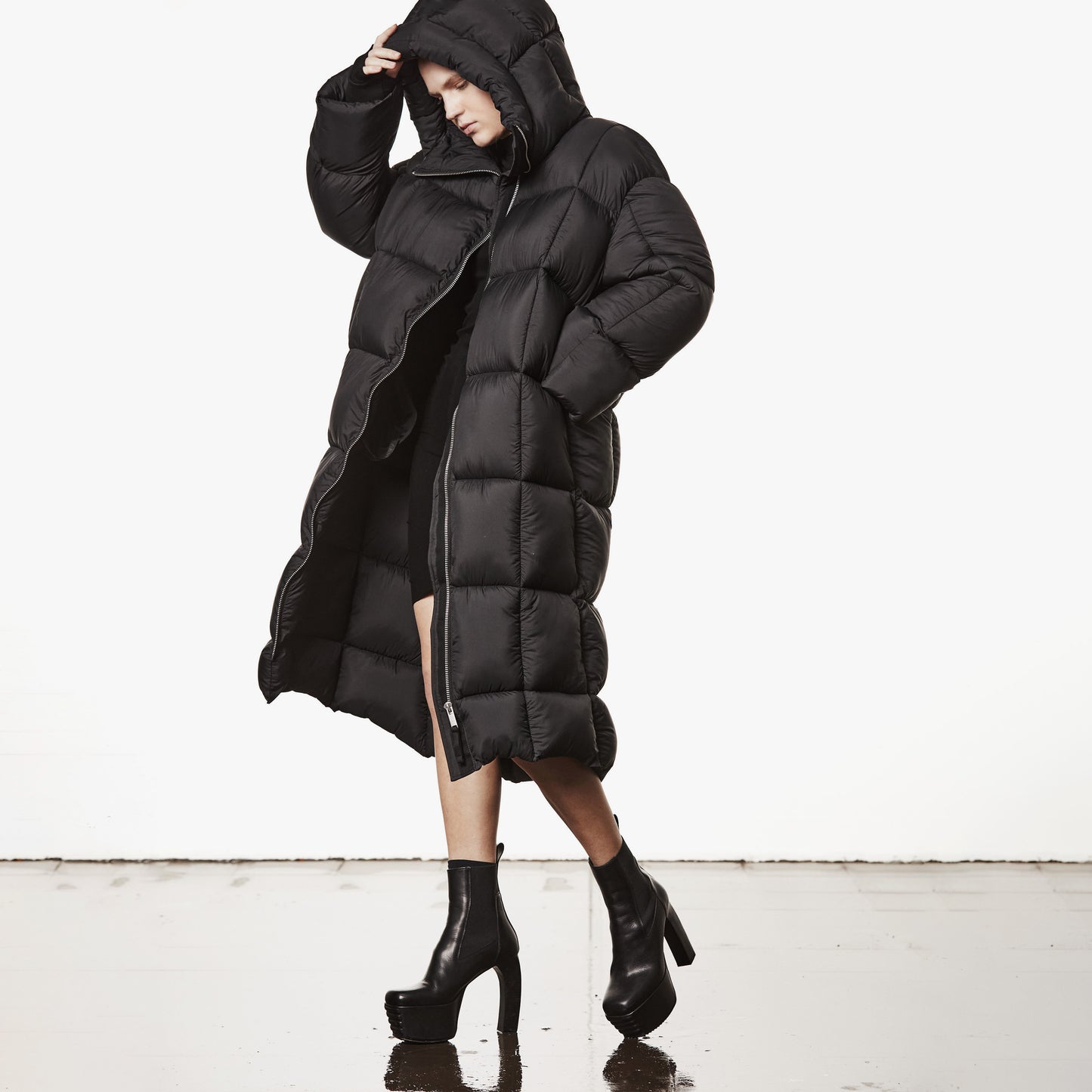 Quilted Rain Coat