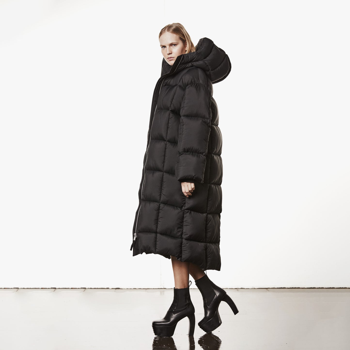 Quilted Rain Coat