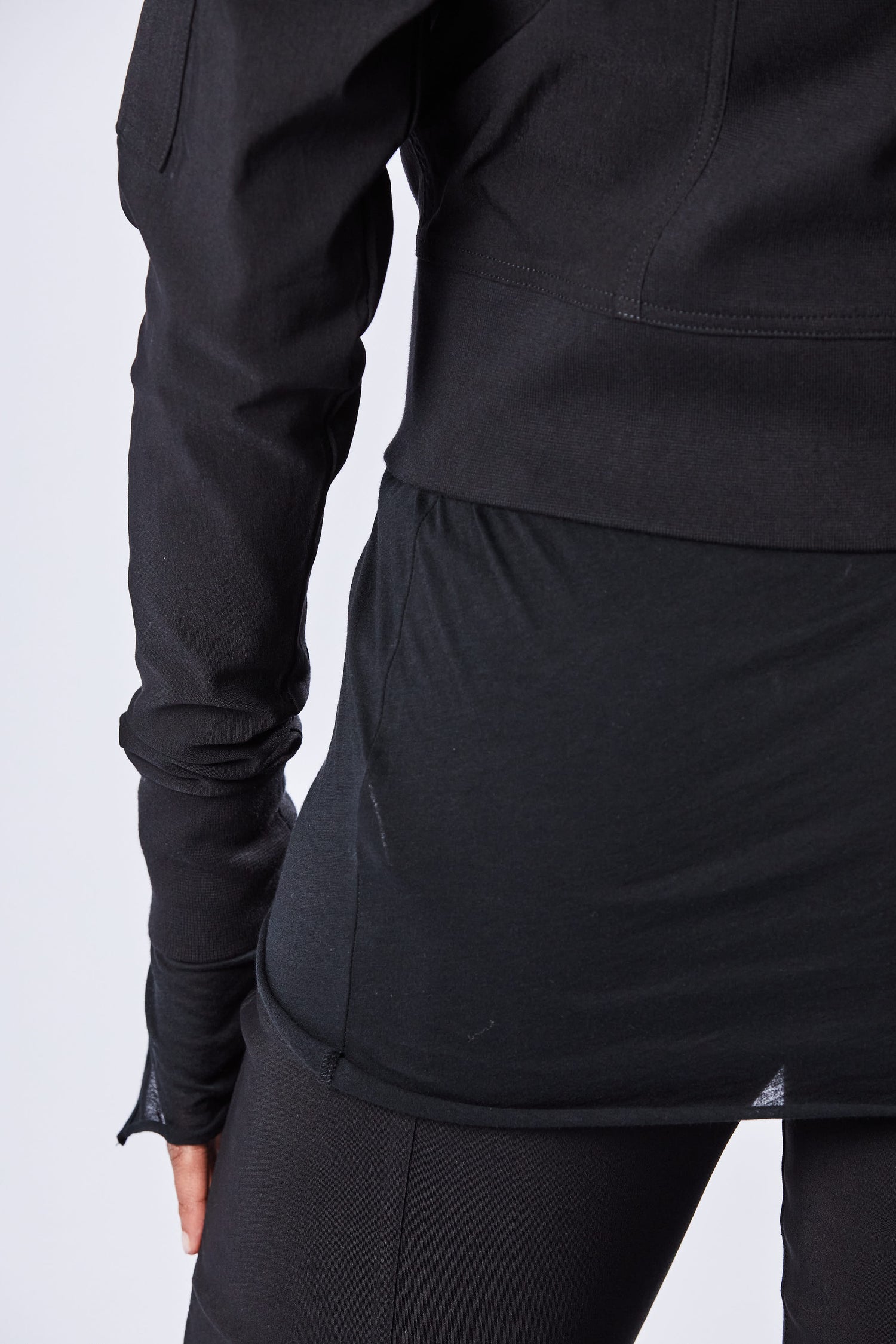 Thom Krom Cropped Bomber Jacket