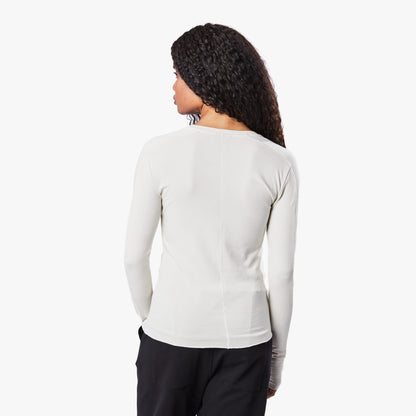 Thom Krom Long Sleeve V Neck T Shirt