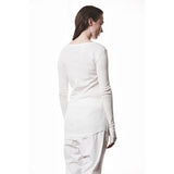 Ribbed Long Sleeve Shirt