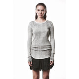 Ribbed Long Sleeve Shirt