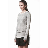 Ribbed Long Sleeve Shirt