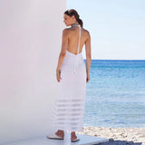 Knit Dress - White