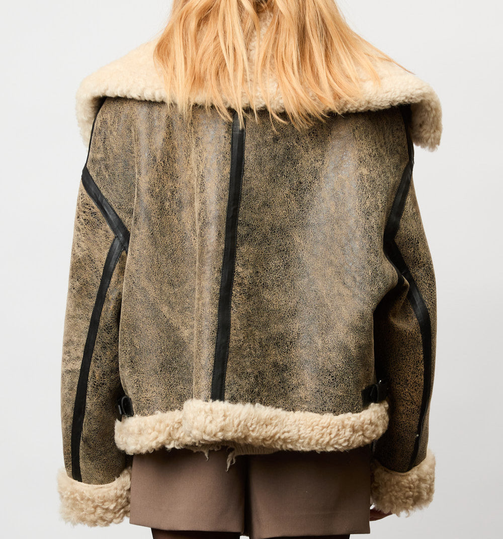 Shearling Aviator Jacket