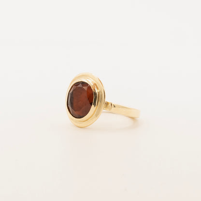 AM Studio Rosecut Berry Tourmaline Ring