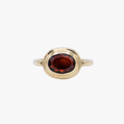 AM Studio Rosecut Strawberry Tourmaline Ring