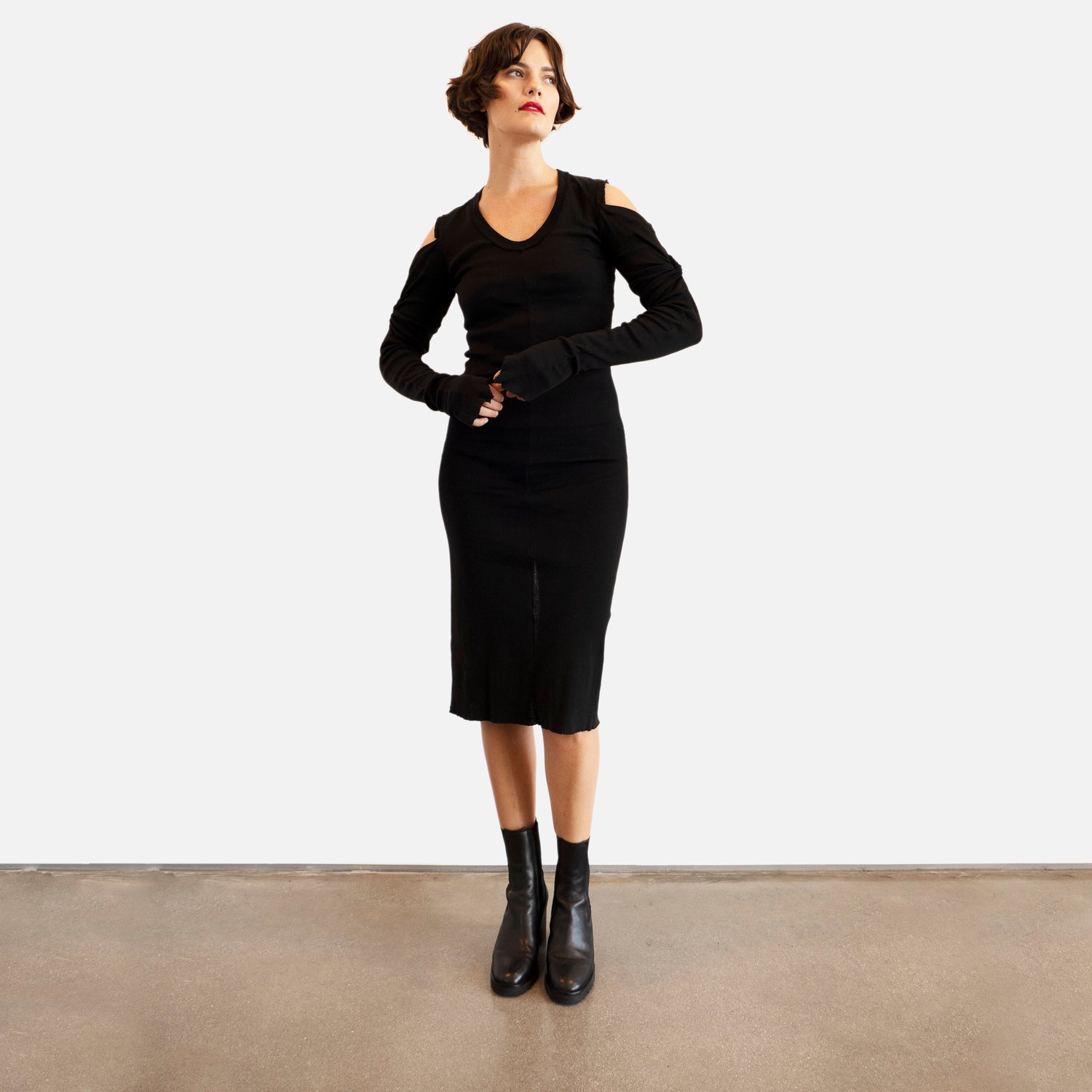 Marc Le Bihan Black Dress