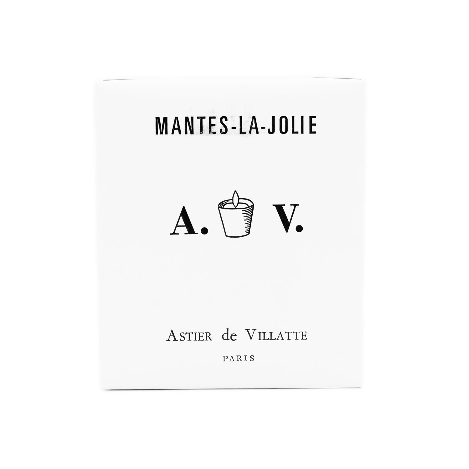 Astier de Villatte &quot;Mantes La Jolie&quot; Candle, Glass