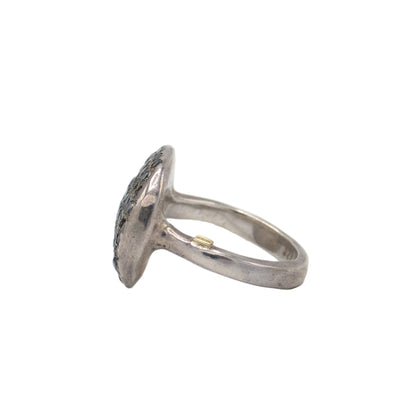Rosa Maria Masada Sterling Silver Diamond Ring