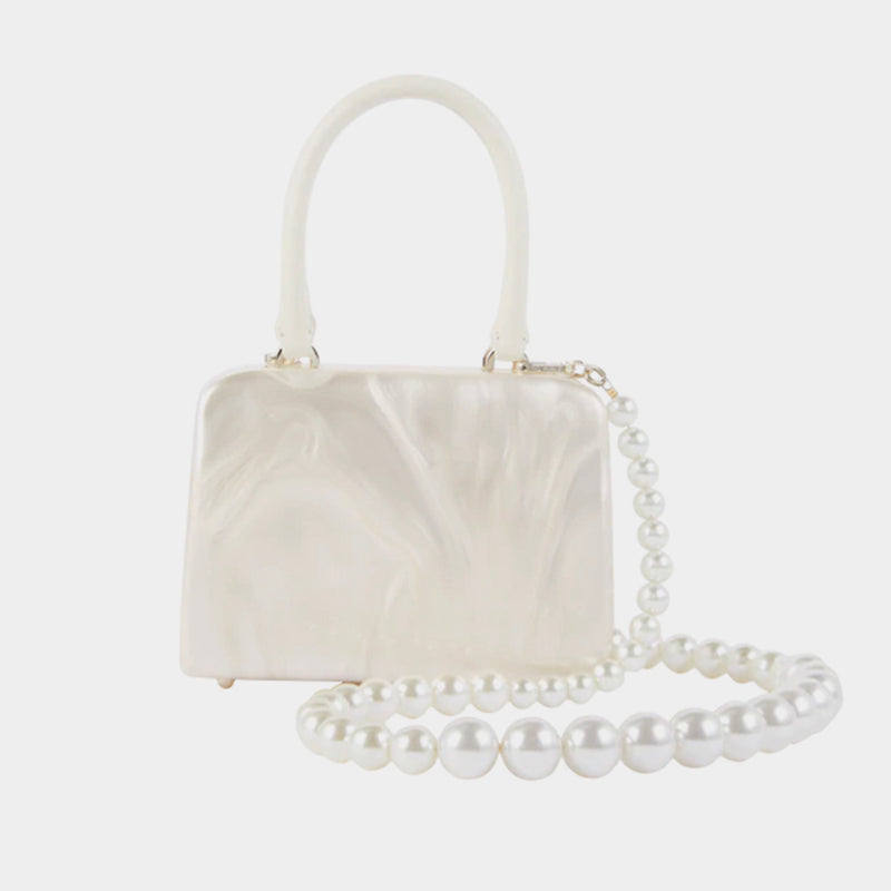 Simone Rocha Case Bag Pearl/ Pearl