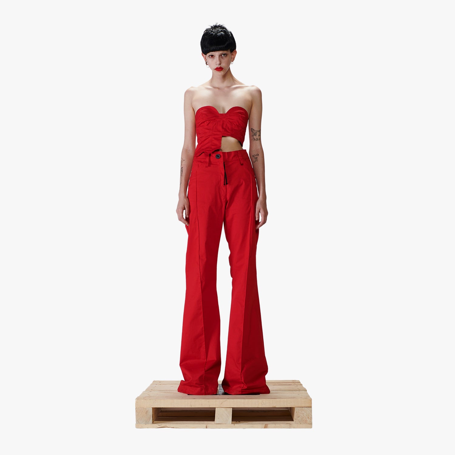Barbara Bologna Basic Bustier Red