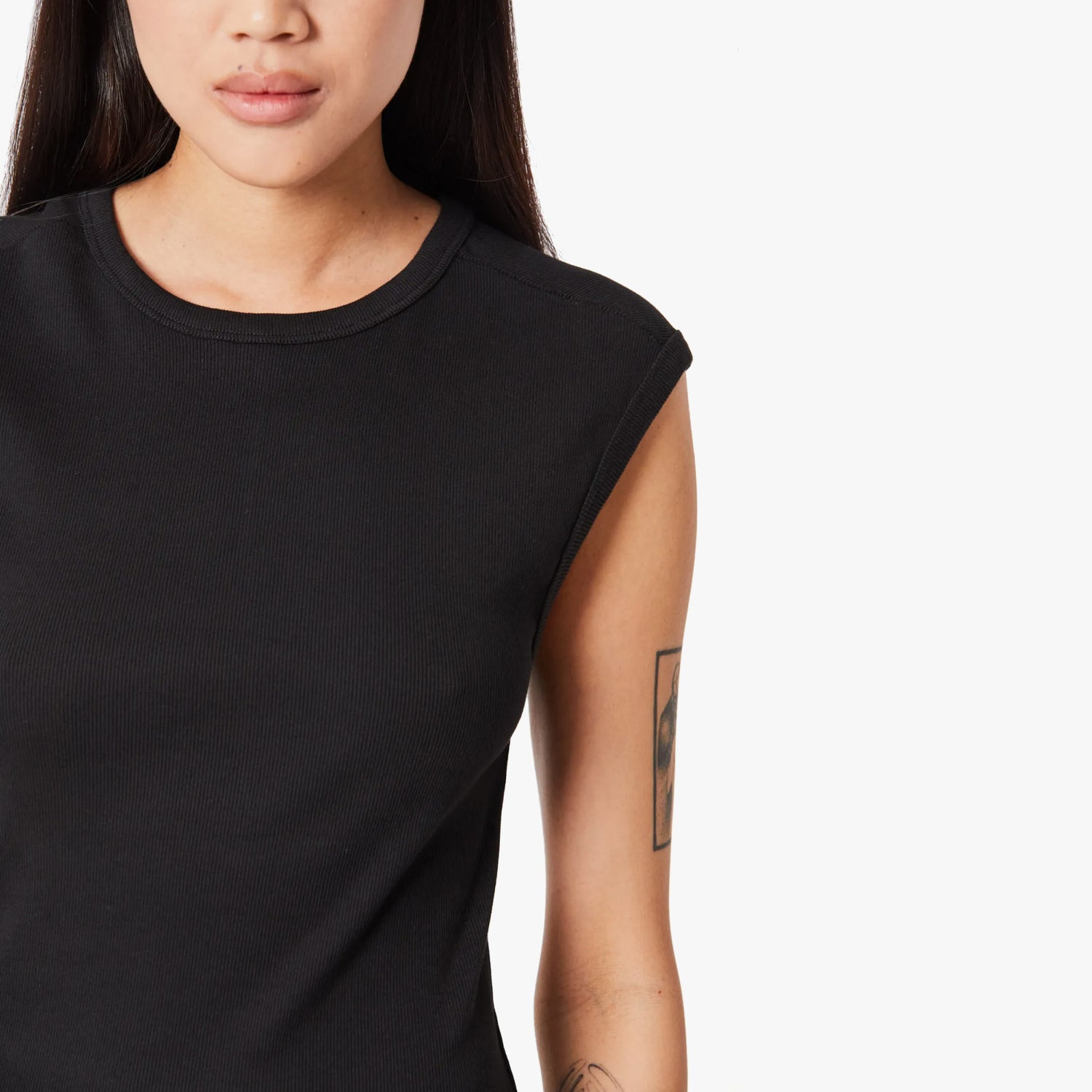 Thom Krom Black Ribbed Dress