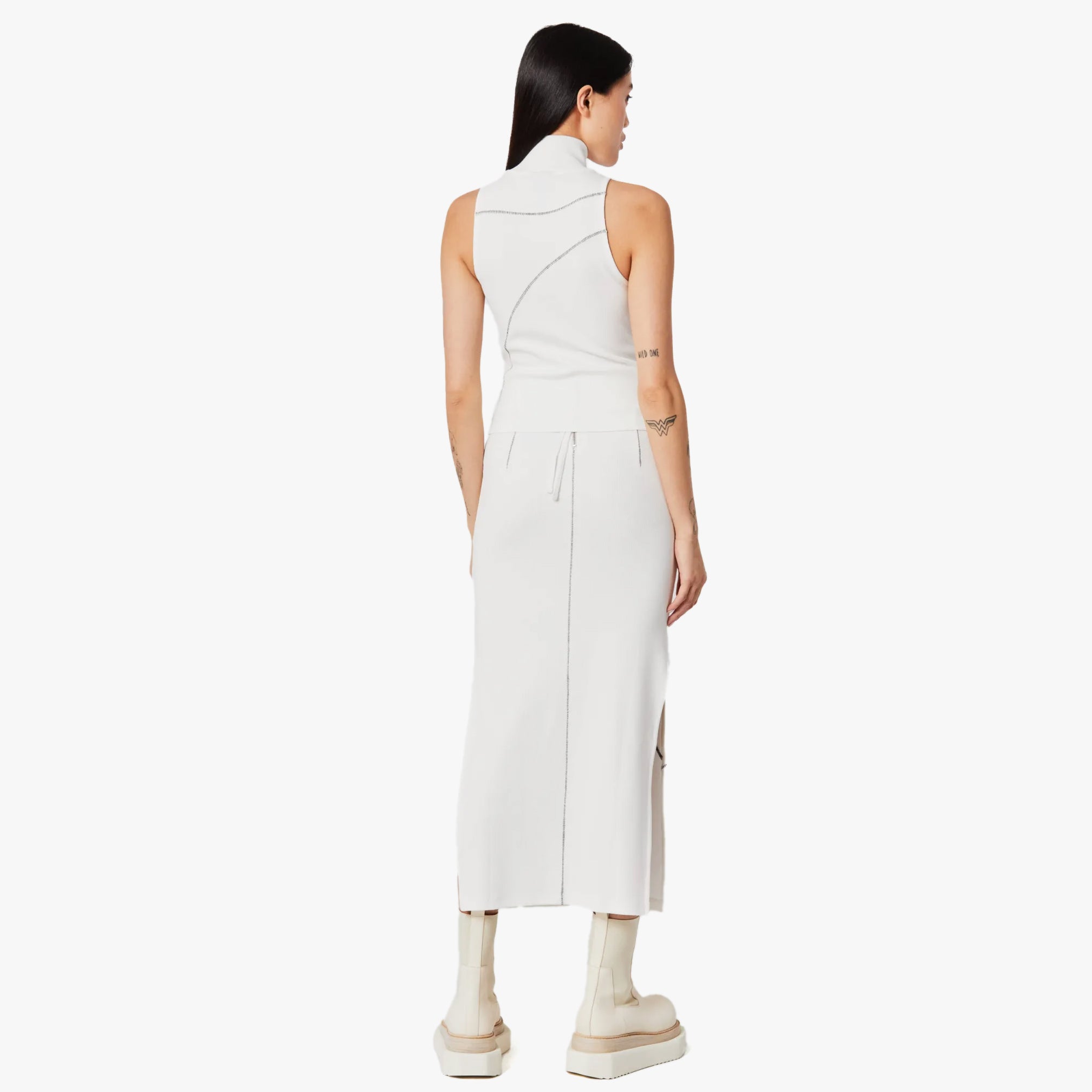 Thom Krom Off White Turtle Neck Top