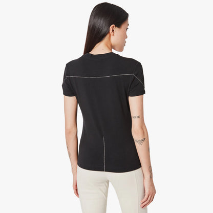 Thom Krom Black Cotton T-Shirt
