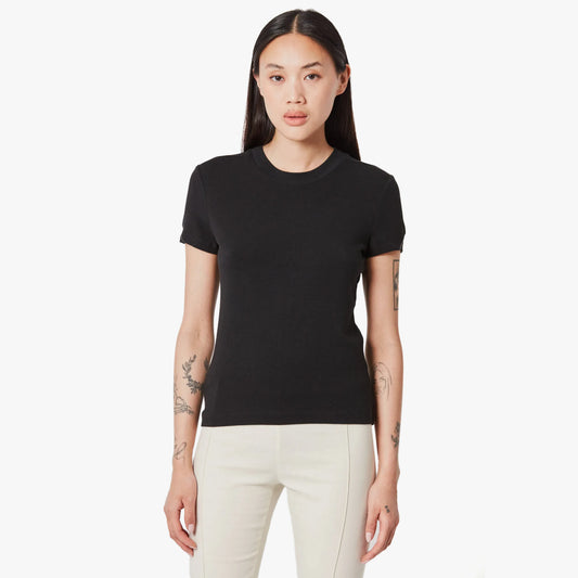 Thom Krom Black Cotton T-Shirt
