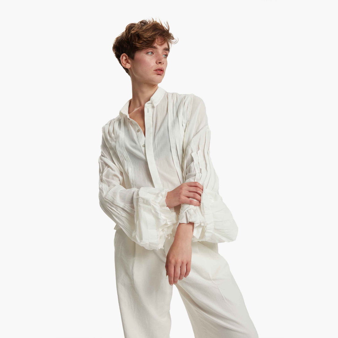 Umit Unal Cotton and Silk Shirt