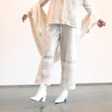 Péro Silk Cream Pants